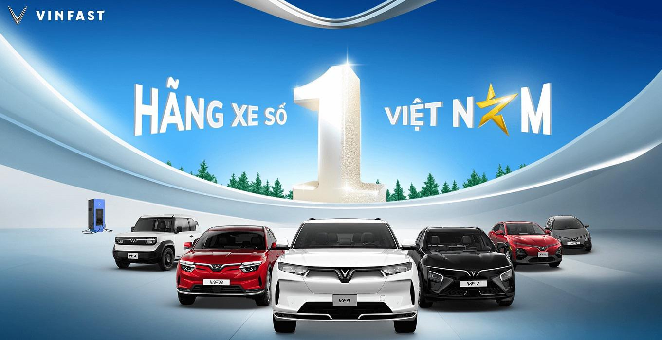 vinfast hãng xe top 1 việt nam